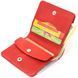 Women's vintage leather wallet Shvigel 16602 Red 16602 фото 3