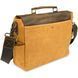Деловой портфель в сочетании с кожей Vintage 20120 Рыжий 20120 фото 5