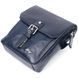 Practical men's bag KARYA 20840 leather Blue 20840 фото 4