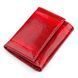 Women's wallet SEA SNAKE LEATHER 18280 made of genuine sea snake leather Red 18280 фото 1