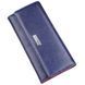 Thin women's wallet KARYA 17410 Blue 17410 фото 1
