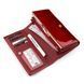 Кошелек женский ST Leather 18430 (S9001A) очень красивый Красный 18430 фото 3