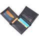 Small wallet without clasp made of genuine grain leather KARYA 21364 Black 21364 фото 5