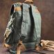 Textile travel backpack Vintage 20056 Green 20056 фото 5