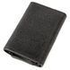 Вертикальный женский кошелек STINGRAY LEATHER 18638 из натуральной кожи морского ската Черный 18638 фото 2
