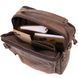 Men's messenger bag with two compartments Vintage 20441 Brown 20441 фото 3