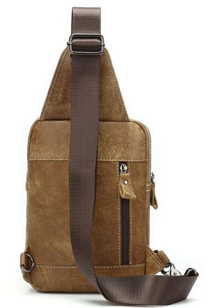 Men's shoulder bag Vintage 20096 Light brown 20096 фото