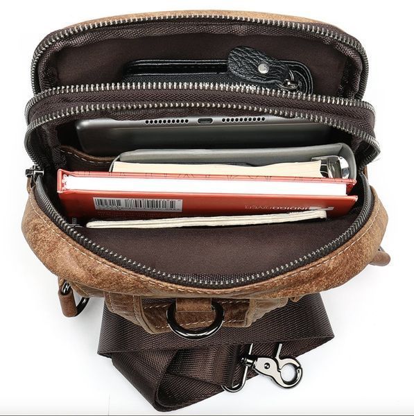 Men's shoulder bag Vintage 20096 Light brown 20096 фото