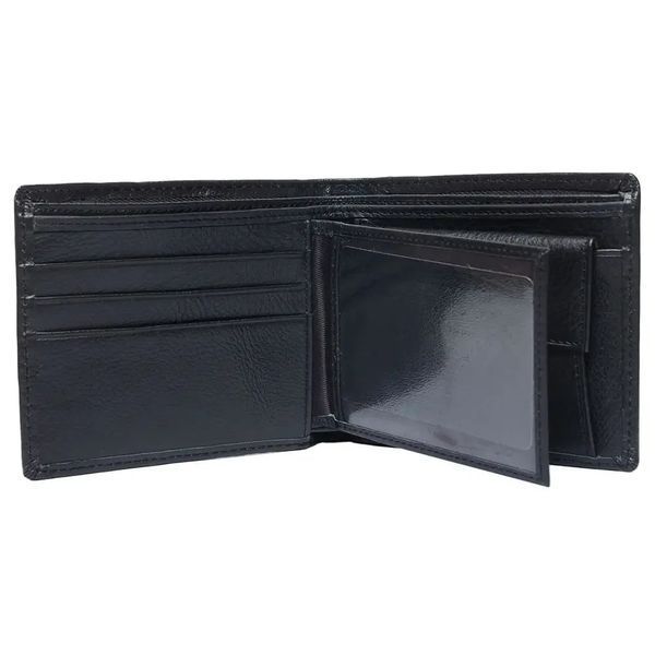 Men's leather wallet without button with document compartment F. Leather Collection F9 фото