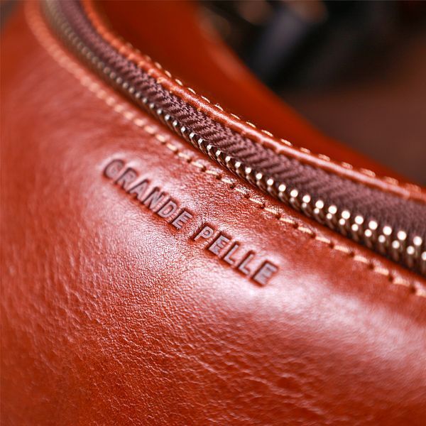 Belt bag GRANDE PELLE 11141 Brown 11141 фото