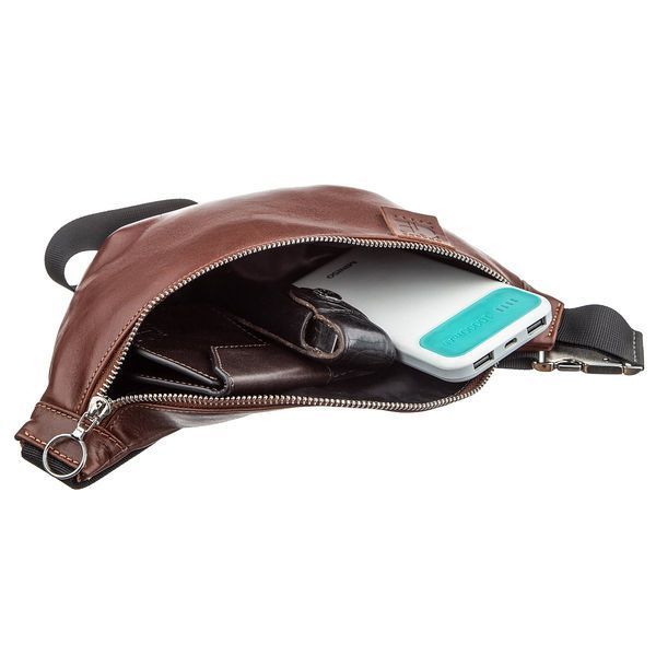 Belt bag GRANDE PELLE 11141 Brown 11141 фото