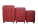Suitcase Airtex 637 Red Suitcase set 637/55/68 фото 1