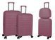 Suitcase Snowball 61303 Rose gold Suitcase set 61303/66/68 фото 1