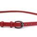 Thin stylish women's belt Vintage 20760 Red 20760 фото 5