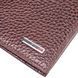 Men's wallet without clasp made of genuine grain leather KARYA 21365 Brown 21365 фото 3