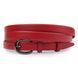 Thin stylish women's belt Vintage 20760 Red 20760 фото 1