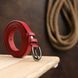 Thin stylish women's belt Vintage 20760 Red 20760 фото 6
