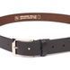 Stylish men's trouser belt made of genuine leather Grande Pelle 21449 Brown 21449 фото 4