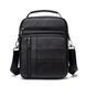 Men's leather messenger 20347 Vintage Black 20347 фото 1