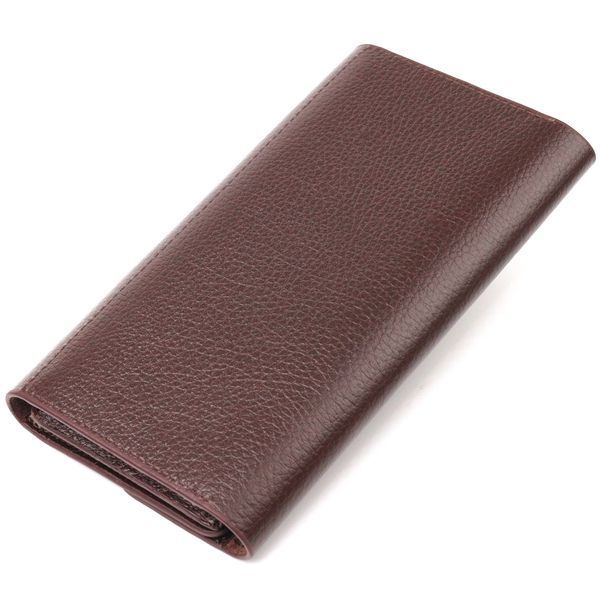 Spacious women's wallet made of genuine leather CANPELLINI 21660 Brown 21660 фото
