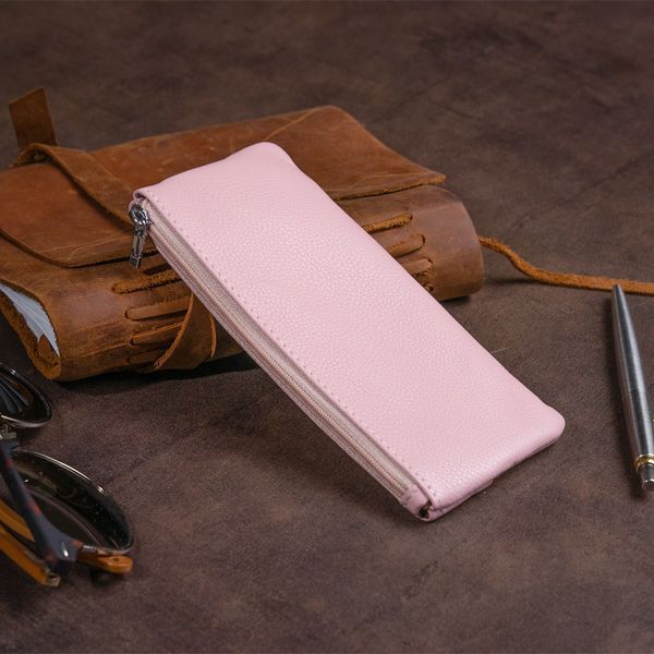 Ключниця-гаманець з кишенькою жіноча ST Leather 19353 Рожева 19353 фото