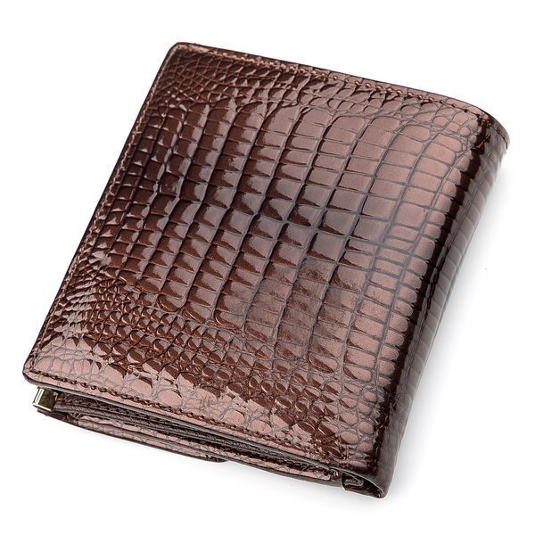 Кошелек женский ST Leather 18354 (S1101A) лакированная кожа Коричневый 18354 фото
