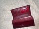 Women's patent leather wallet BALISA burgundy with magnet 515H5 фото 5