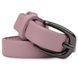 Thin genuine leather belt Vintage 20761 Pink 20761 фото 2