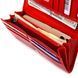 Patent leather wallet for women made of genuine textured leather CANPELLINI 21609 Red 21609 фото 4