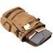 Unisex textile travel backpack with handles Vintage 20664 Sand 20664 фото 6