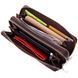 Excellent men's clutch made of vintage genuine leather KARYA 21313 Brown 21313 фото 5