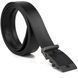 Men's belt with linear buckle Vintage 20290 Black 20290 фото 3