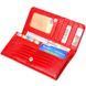 Patent leather wallet for women made of genuine textured leather CANPELLINI 21609 Red 21609 фото 3
