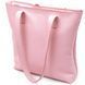 Spacious leather women's shopping bag Shvigel 16356 Pink 16356 фото 1