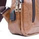 Shoulder bag with two compartments in leatherette Vintage 20561 Light brown 20561 фото 6