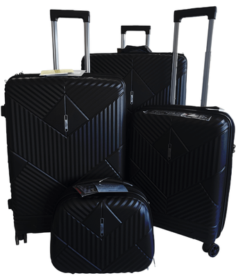 Suitcase Airtex 639 Black Suitcase set 639/54/68 фото