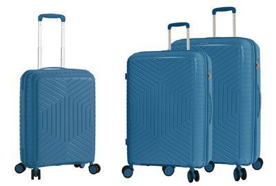 Suitcase Snowball 20103 Blue Suitcase set 20103/53/68 фото