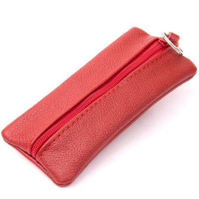 Capacious leather key holder Shvigel 15311 Red 15311 фото