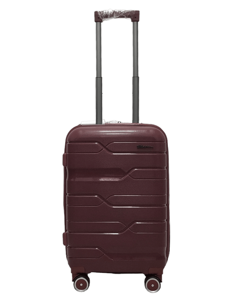 Suitcase Milano bag 0306 Burgundy Suitcase set 0306/60/68 фото