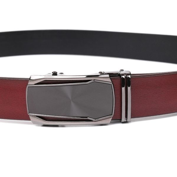 Genuine leather belt with leather insert in buckle Vintage 20216 Brown 20216 фото