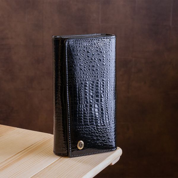 Кошелек женский ST Leather 18433 (S9001A) надежный Черный 18433 фото