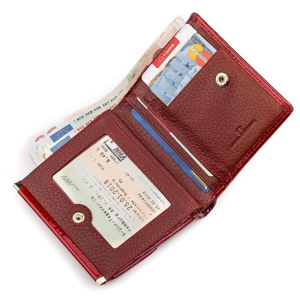 Кошелек женский ST Leather 18355 (S1101A) очень красивый Красный 18355 фото