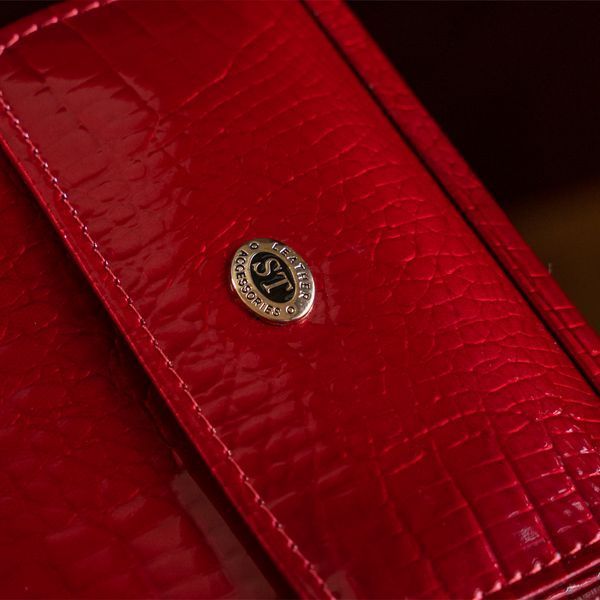 Кошелек женский ST Leather 18355 (S1101A) очень красивый Красный 18355 фото