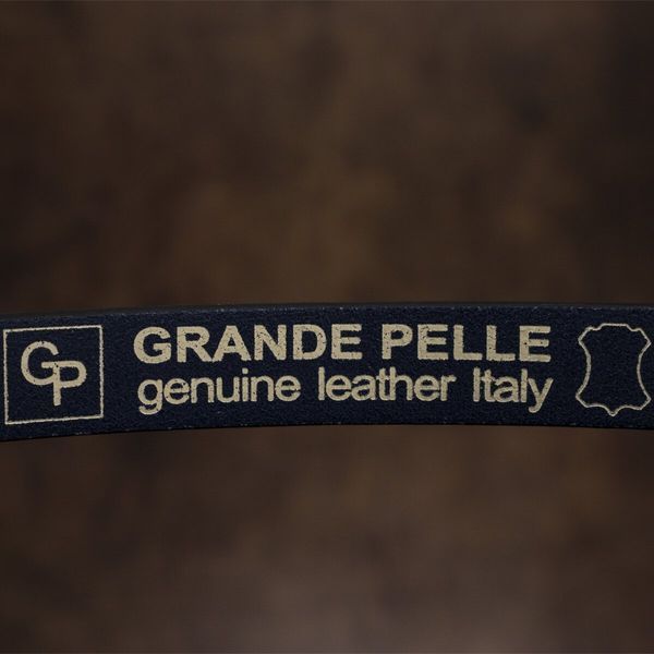 Ремінь жіночий шкіряний GRANDE PELLE 11233 Синій 11233 фото