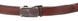 Genuine leather belt with leather insert in buckle Vintage 20216 Brown 20216 фото 2