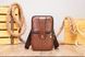 Men's vertical belt purse 20368 Vintage Brown 20368 фото 5