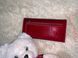 Red lacquer women's wallet made of BALISA leather 515-1 фото 2