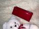 Red lacquer women's wallet made of BALISA leather 515-1 фото 1