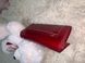 Red lacquer women's wallet made of BALISA leather 515-1 фото 6