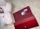 Red lacquer women's wallet made of BALISA leather 515-1 фото 7